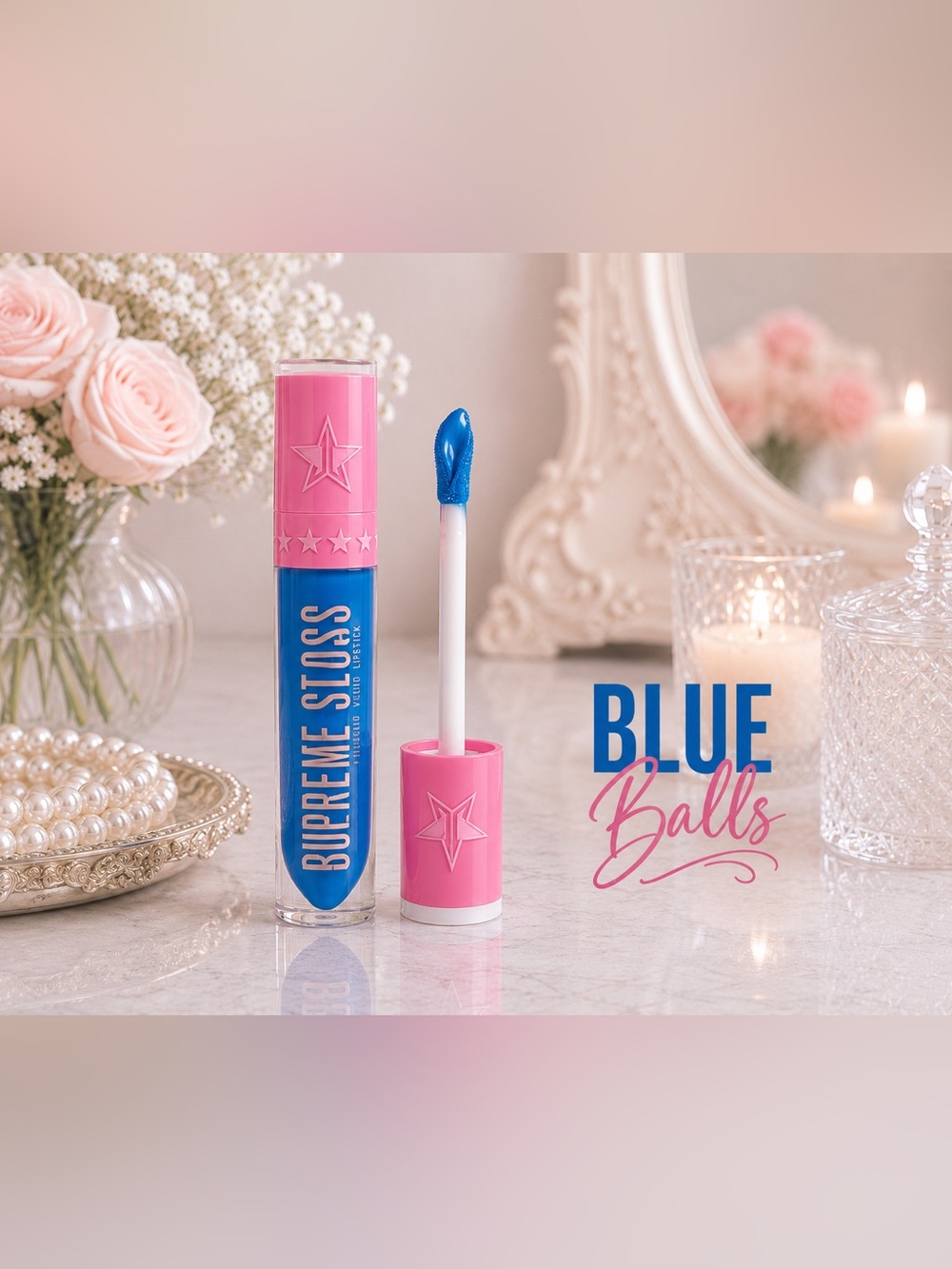 Jeffree Star Supreme Gloss in Blue Balls NIB
